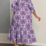 Bequemes Boho-Mosaik-Kleid – Produktansicht 9