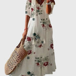 Bequemes Vintage-Boho-Maxikleid für den Sommer – Produktansicht 7