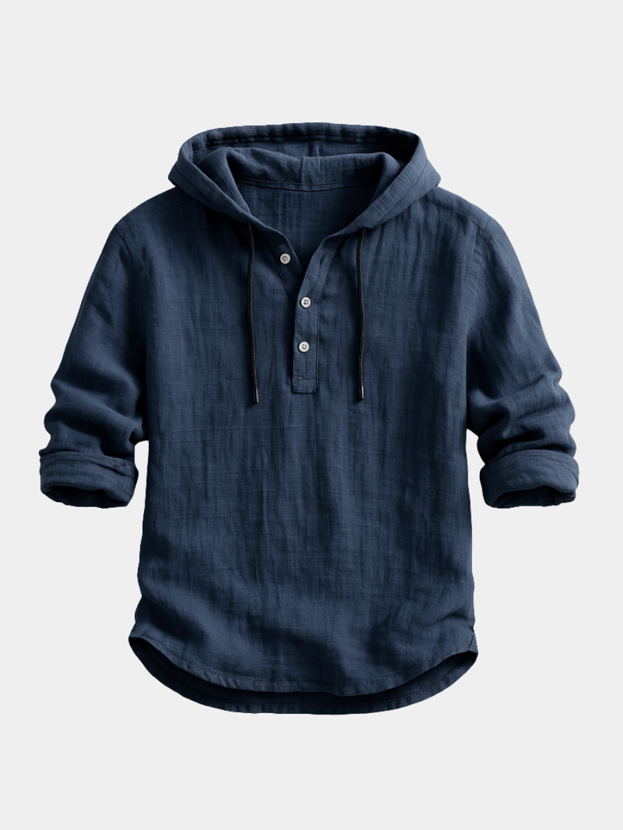 Luxuriöser Kapuzenpullover aus edlem Material – Produktansicht 2