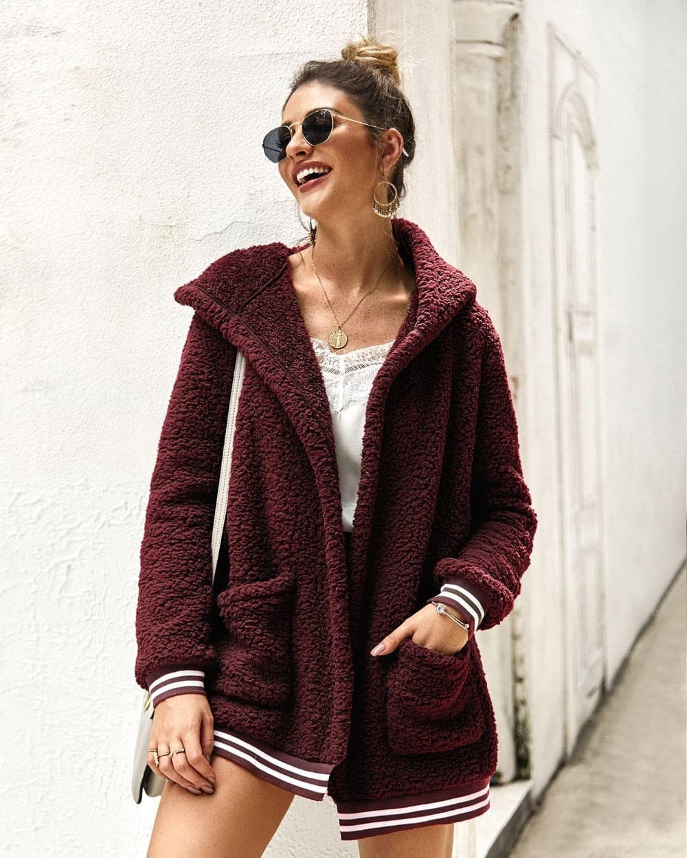 Damen-Pelzjacke – Produktansicht 4