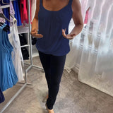 Ärmelloses Shirt mit Raffung – Produktansicht 12