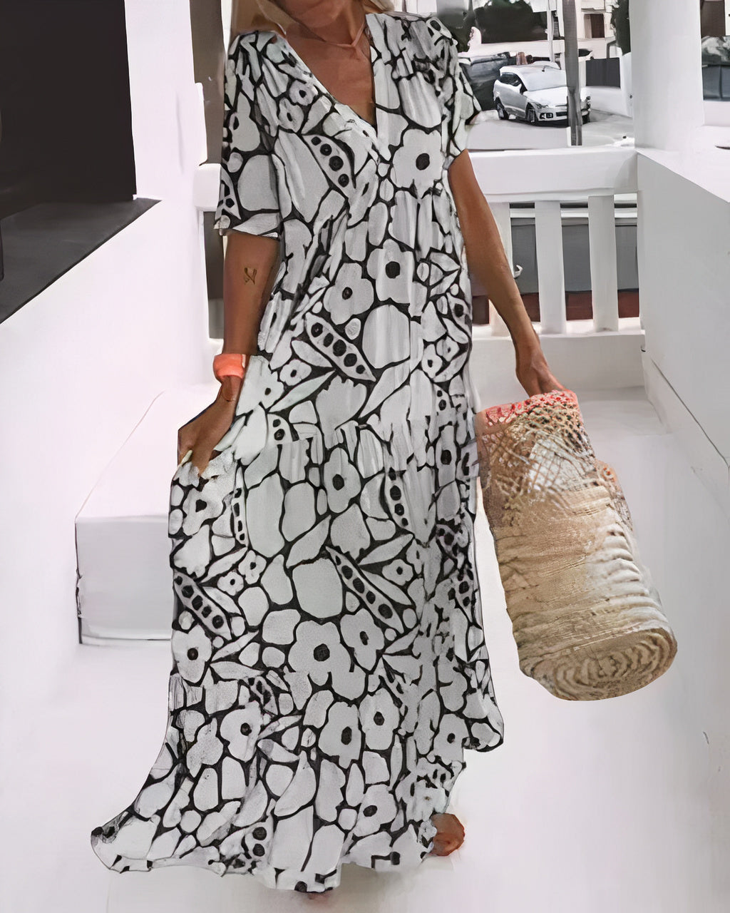 Bequemes Sommerkleid für entspannte Tage – Produktansicht 3