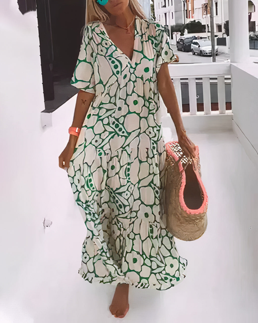 Bequemes Sommerkleid für entspannte Tage – Produktansicht 1