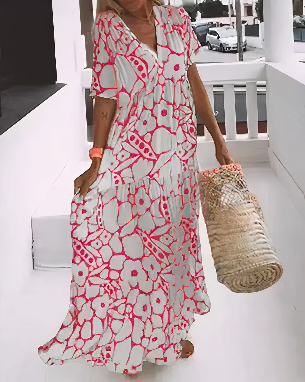Bequemes Sommerkleid für entspannte Tage – Produktansicht 4