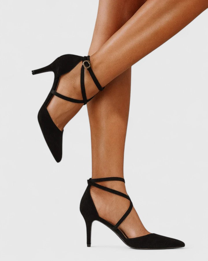 Elegante, bequeme Pumps mit Blockabsatz – Produktansicht 1
