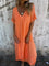 Bequemes Maxikleid mit floralem Muster – Produktansicht 7