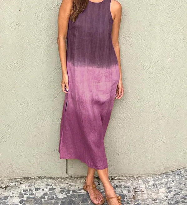 Lässiges Kleid mit Farbverlauf – Produktansicht 8