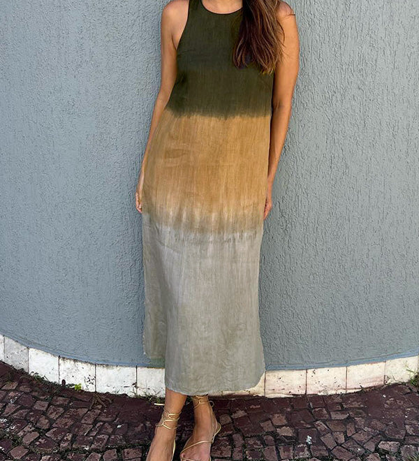 Lässiges Kleid mit Farbverlauf – Produktansicht 4