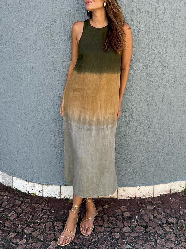 Lässiges Kleid mit Farbverlauf – Produktansicht 4