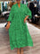 Bequemes Kleid mit lebendigem Print – Produktansicht 7