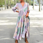 Elegantes Kleid mit floralem Druck – Produktansicht 1