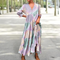 Elegantes Kleid mit floralem Druck – Produktansicht 1