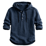 Luxuriöser Kapuzenpullover aus edlem Material – Produktansicht 1
