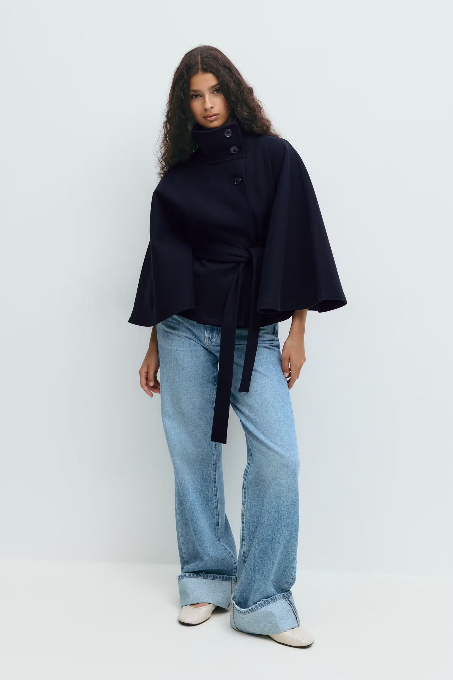Damen-Cape-Mantel – Produktansicht 19
