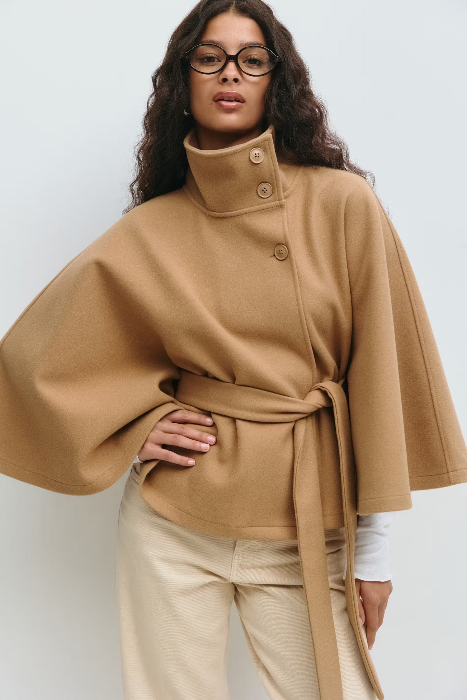 Damen-Cape-Mantel – Produktansicht 15