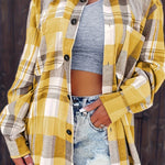 Langärmliges Gingham-Hemd – Produktansicht 2