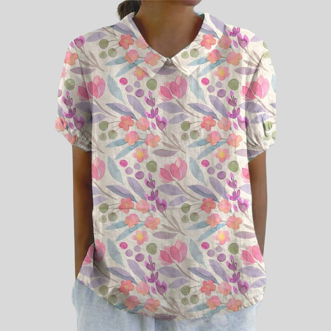 Elegantes Blumentop mit weichem Fall – Produktansicht 1