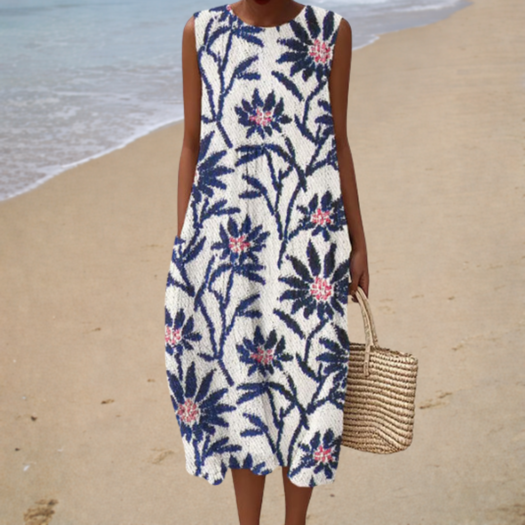 Sommerkleid ohne Ärmel für warme Tage – Produktansicht 1