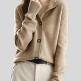 Cardigan aus Wollmischung mit V-Ausschnitt – Produktansicht 4