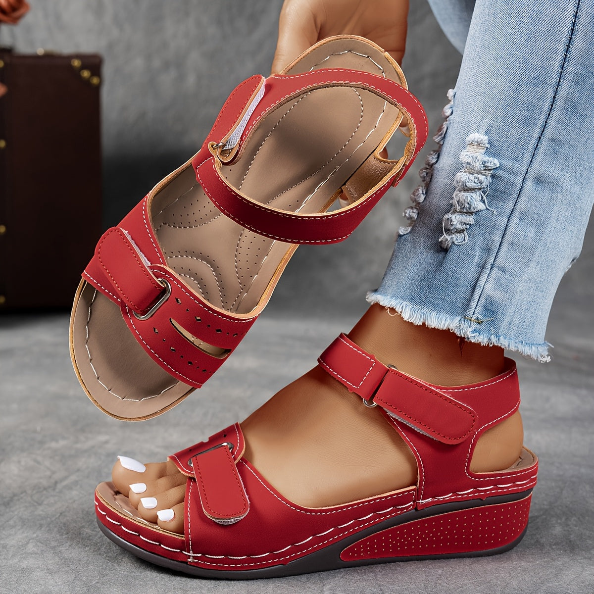 Bequeme Komfortsandalen – Produktansicht 2