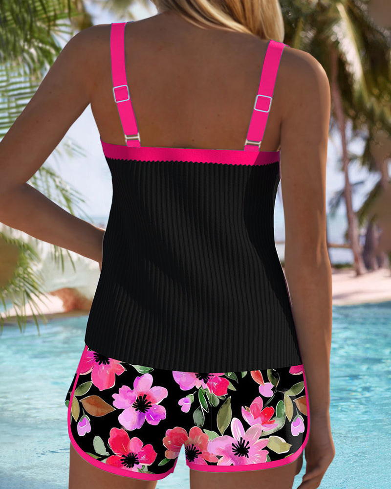 Bequemer zweiteiliger Tankini für Damen – Produktansicht 6