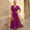 Elegantes Kleid in Fuchsia – Produktansicht 1