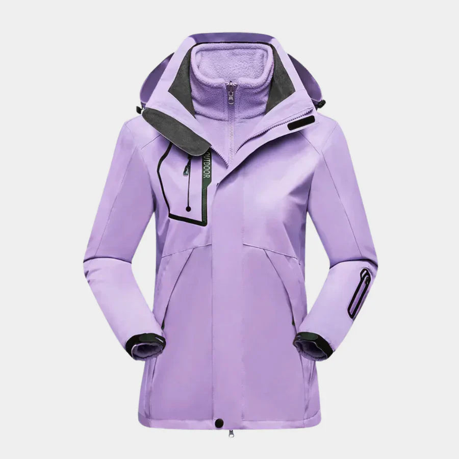 Wasserdichte Damen-Skijacke – Produktansicht 4
