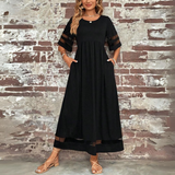 Bequemes Kleid mit lockerem Schnitt – Produktansicht 2