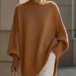 Eleganter Oversize-Poncho aus weichem Strick – Produktansicht 9