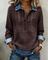 Hemd mit Denim-Effekt und Stricktextur – Produktansicht 4