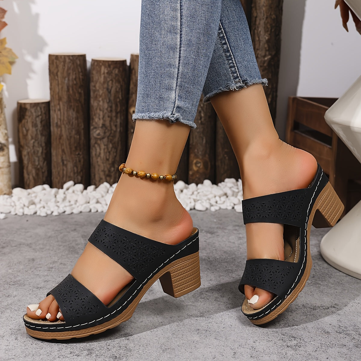 Elegante, bequeme Sandalen – Produktansicht 7