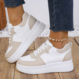 Bequeme Plateau-Sneaker in elegantem Design – Produktansicht 1