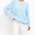 Unifarbener Grobstrick-Pullover in bequemer Passform – Produktansicht 11