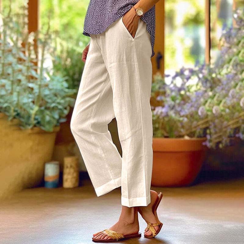 Bequeme Hose mit lockerer Passform für jeden Tag – Produktansicht 2