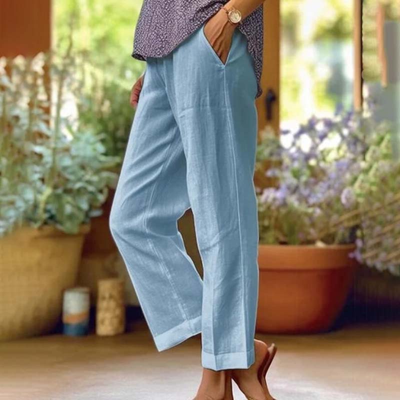 Bequeme Hose mit lockerer Passform für jeden Tag – Produktansicht 4