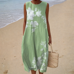 Bequemes ärmelloses Sommerkleid – Produktansicht 1