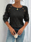 Texturierter Pullover mit Knöpfen – Produktansicht 5