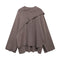 Asymmetrischer Oversize-Strickmantel – Produktansicht 8