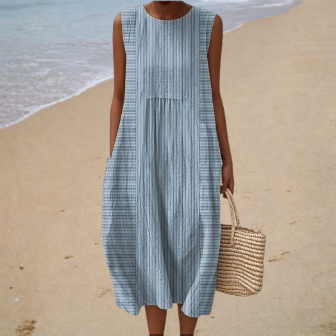 Luftiges Sommerkleid ohne Ärmel – Produktansicht 1