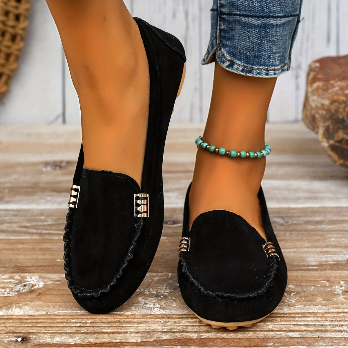 Bequeme Ballerina-Mokassins – Produktansicht 10
