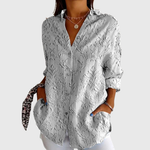 Farbenfrohe, leichte Bluse mit Druckdesign – Produktansicht 1