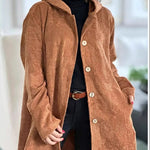 Cordjacke mit Kapuze – Produktansicht 9