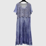 Elegantes Midikleid mit floralem Muster – Produktansicht 8