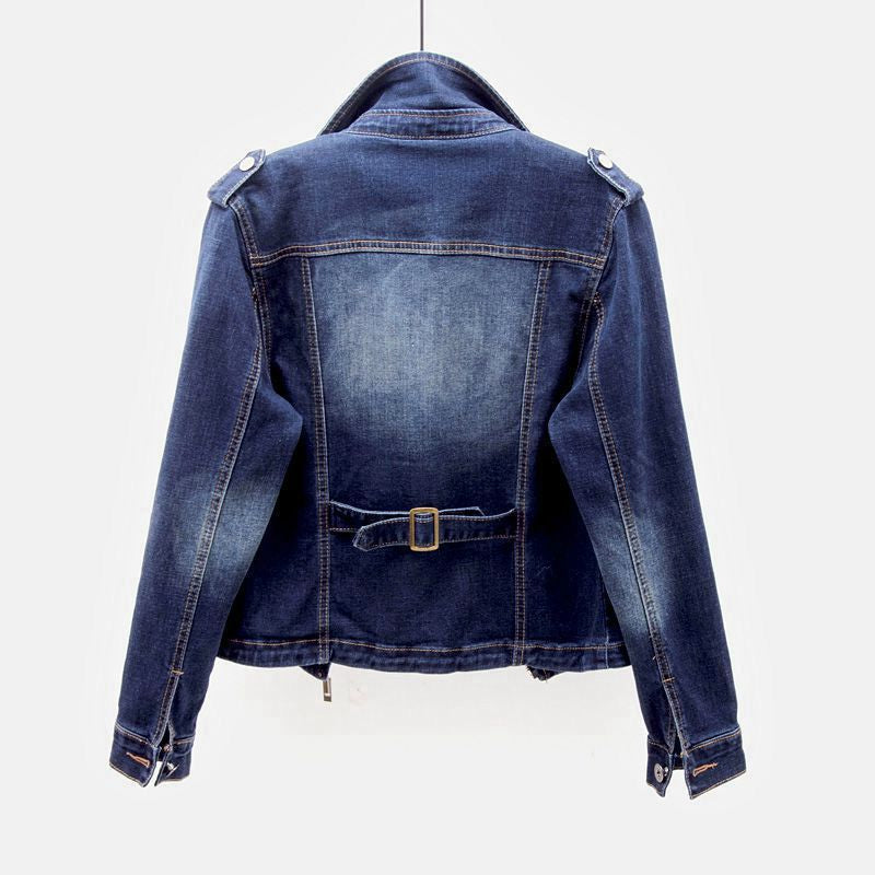 Stilvolle Damen-Jeansjacke – Produktansicht 5