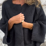 Offener Oversize-Cardigan aus Premium-Strick – Produktansicht 2