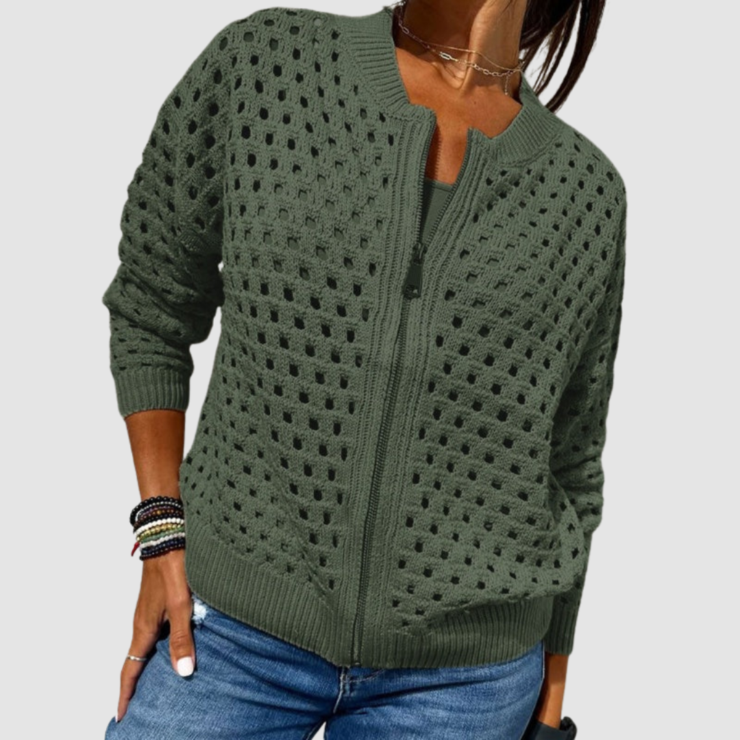 Geknöpfter Cardigan aus besonders weichem Strick – Produktansicht 4