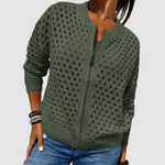 Geknöpfter Cardigan aus besonders weichem Strick – Produktansicht 4