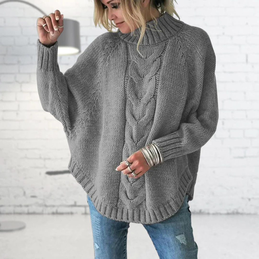 Rollkragenpullover in lässiger Passform – Produktansicht 3