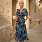 Elegantes Kleid in Blau – Produktansicht 1