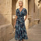 Elegantes Kleid in Blau – Produktansicht 1